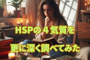 繊細さんの４つの特徴