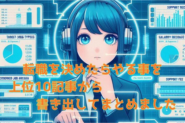 転職でやる事10選