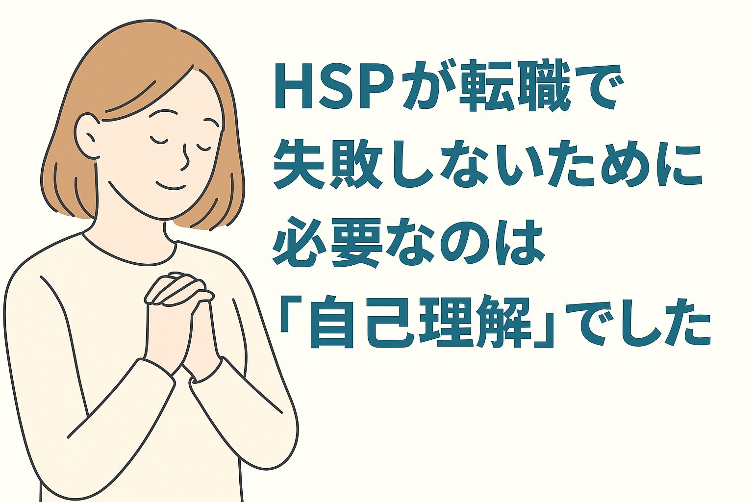 転職で失敗しない為の自己理解