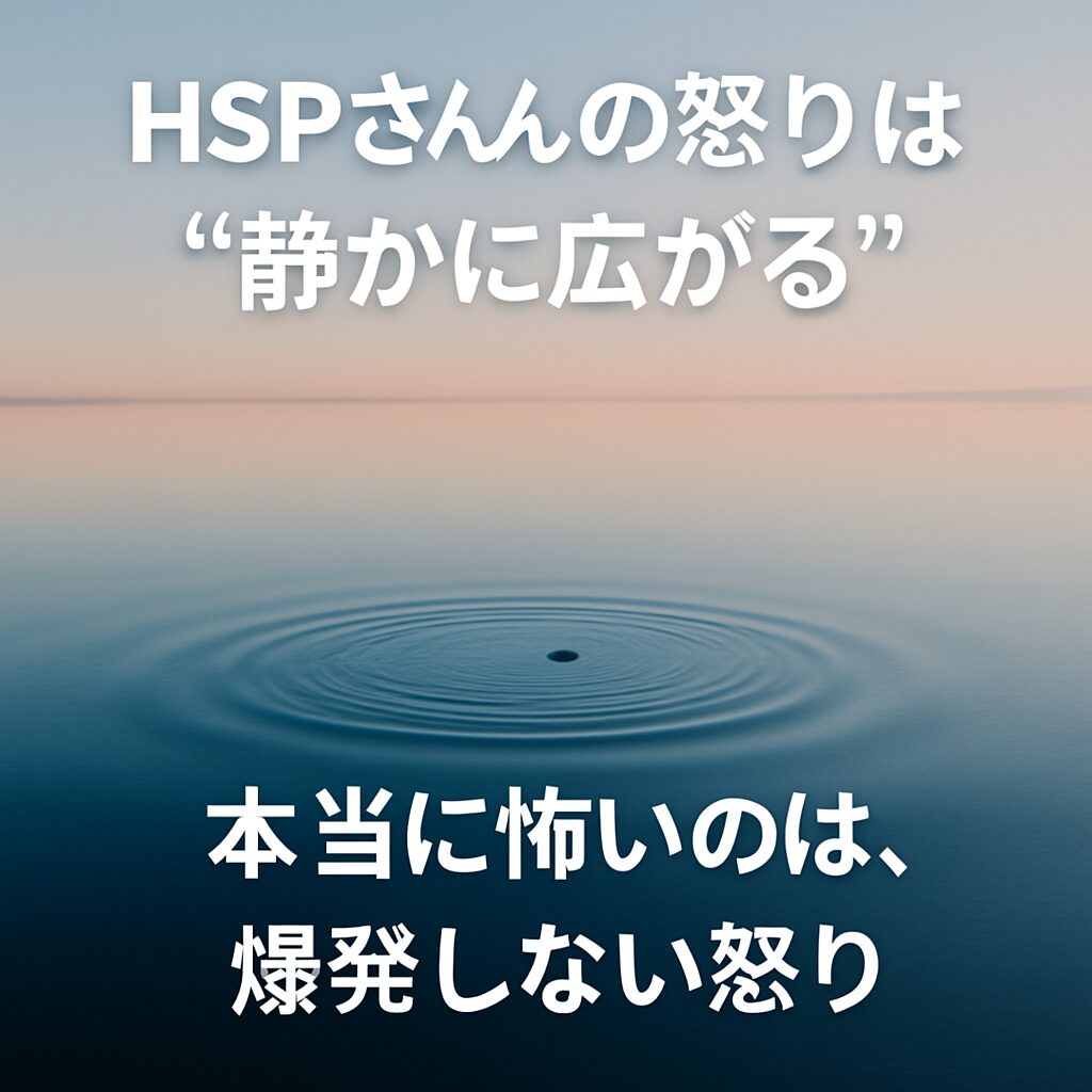 静かに広がる怒りの湖