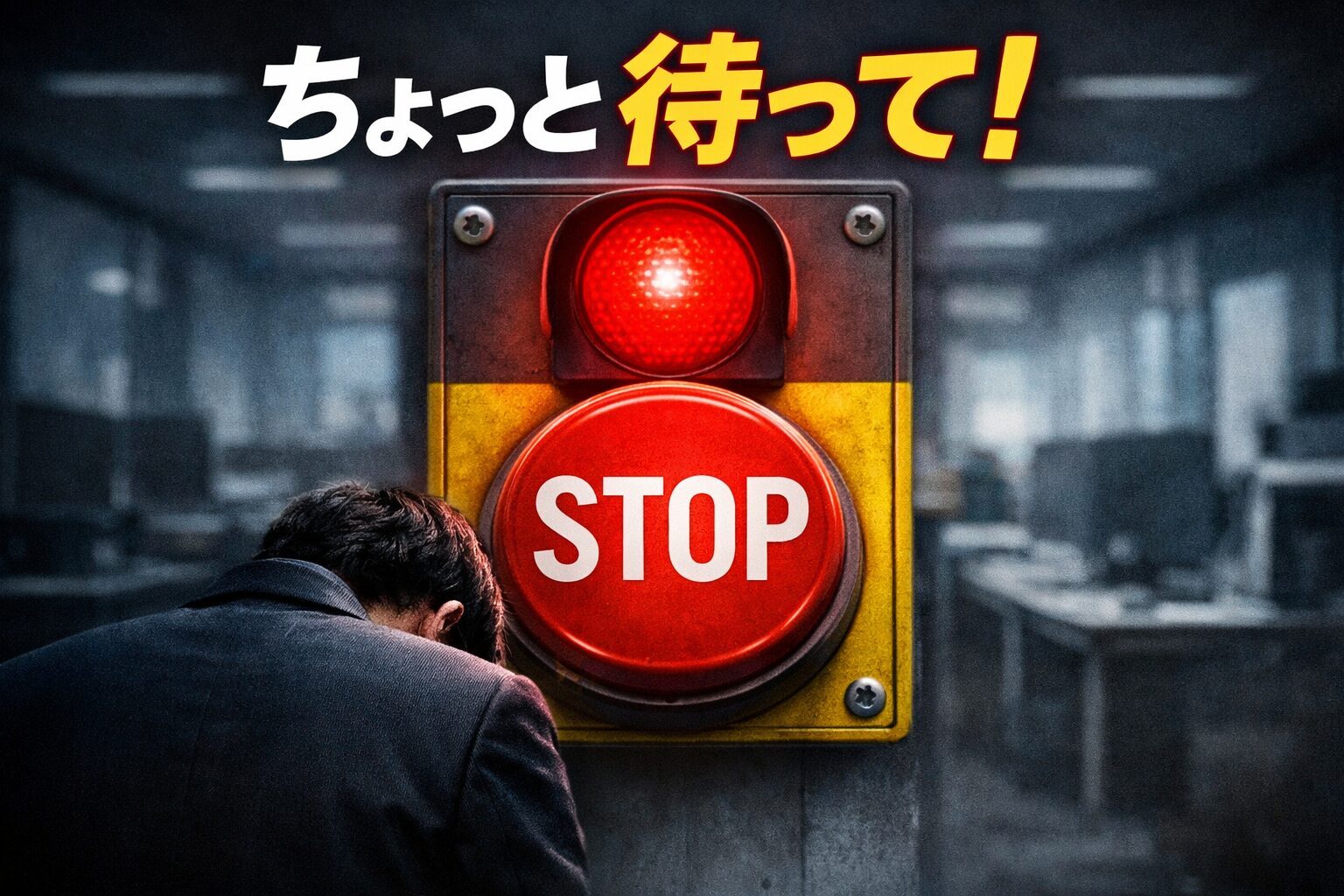 心が限界なHSPへ 「ちょっと待って!」職場を安全に離れるための考え方