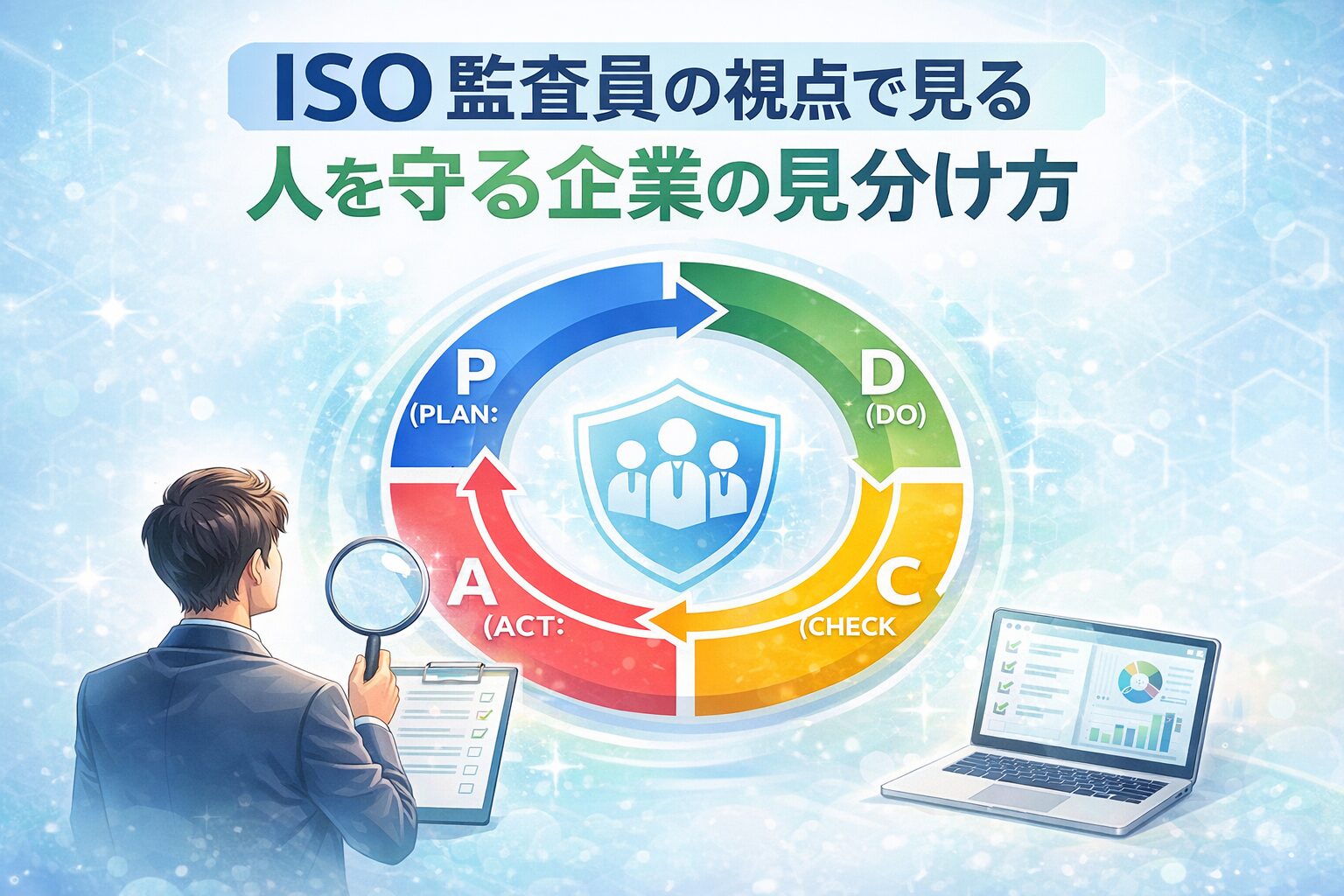 ISO監査員の視点で見る企業の見分け方