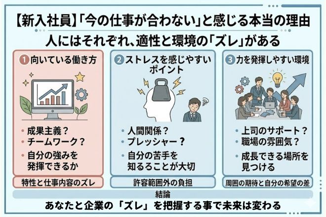 企業とのズレ