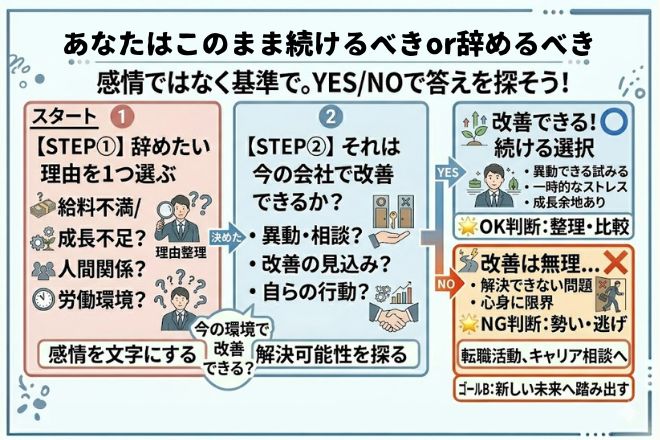 続けるべき？辞めるべき？
