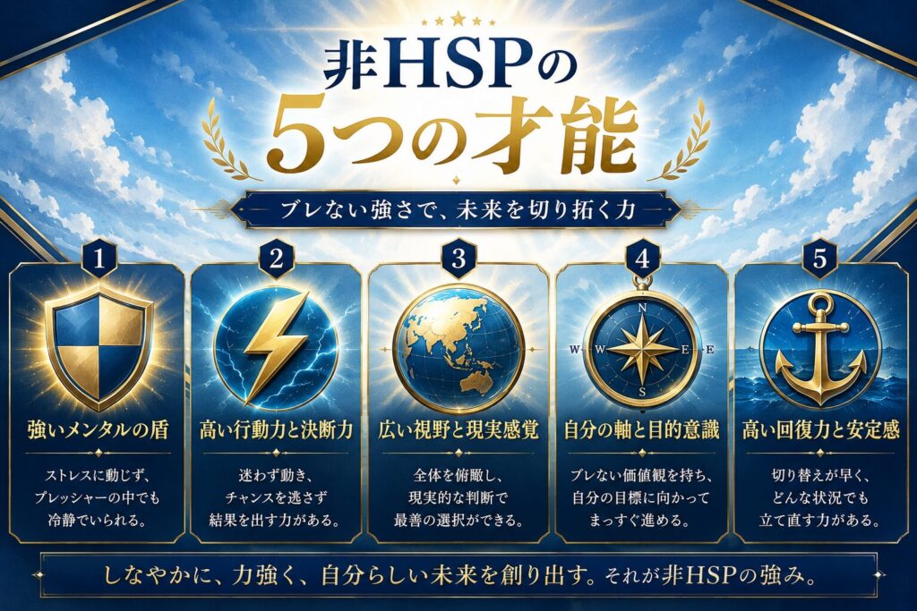 非HSPの才能
