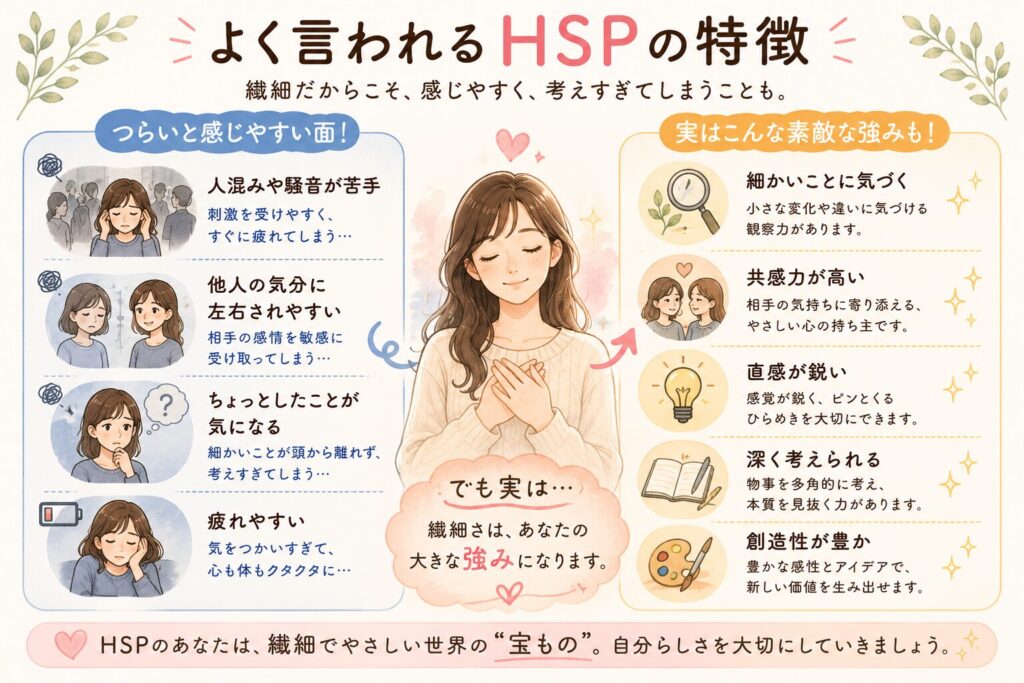 HSPの特徴と強み