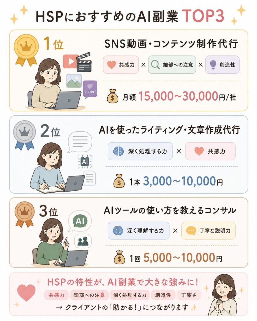 おすすめ副業3選