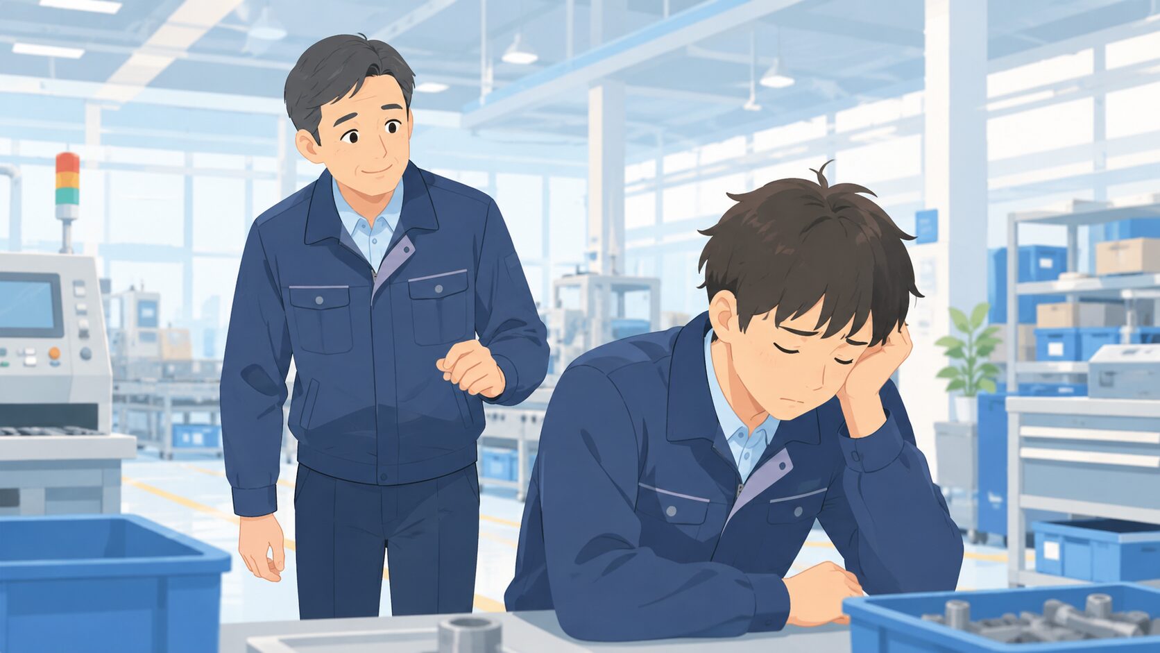 部下のメンタル不調、なんて声をかける？　現場で使える例文とNG集【製造業向け】
